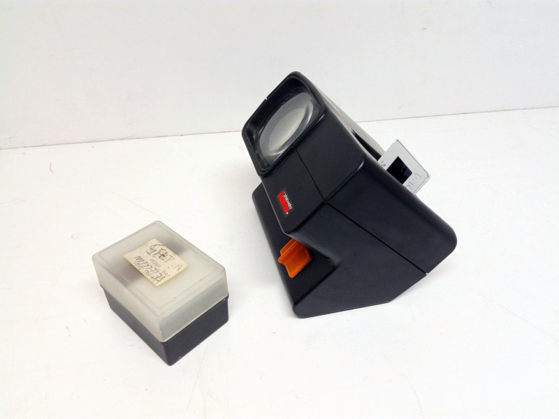 visor diapositivas hama lupa luz pilas plastico 13x15x12.5 1u